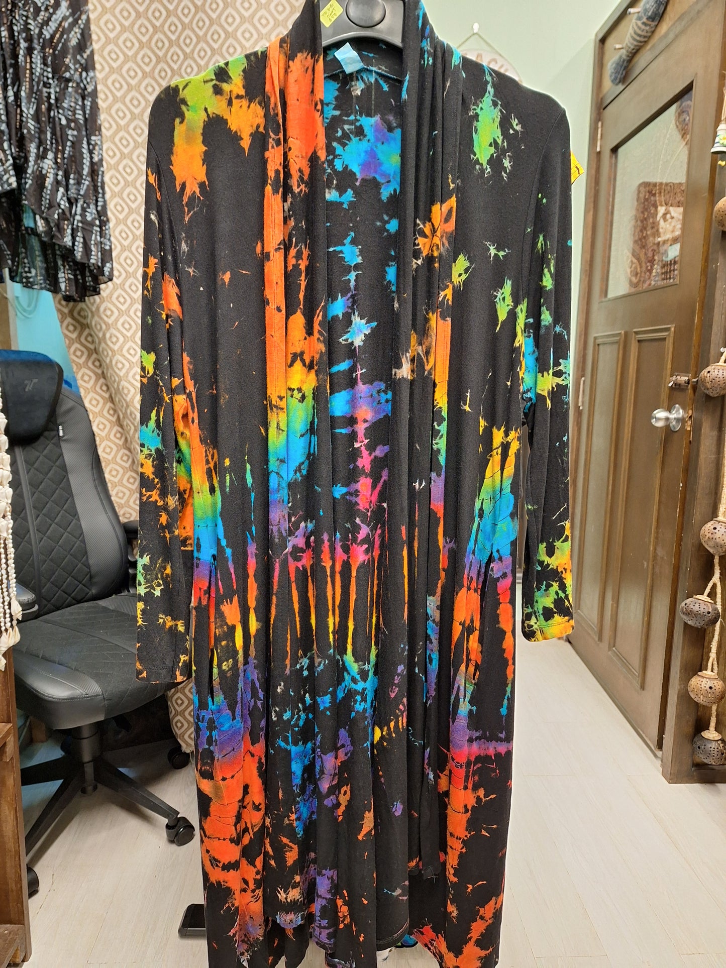 Tie dye coat