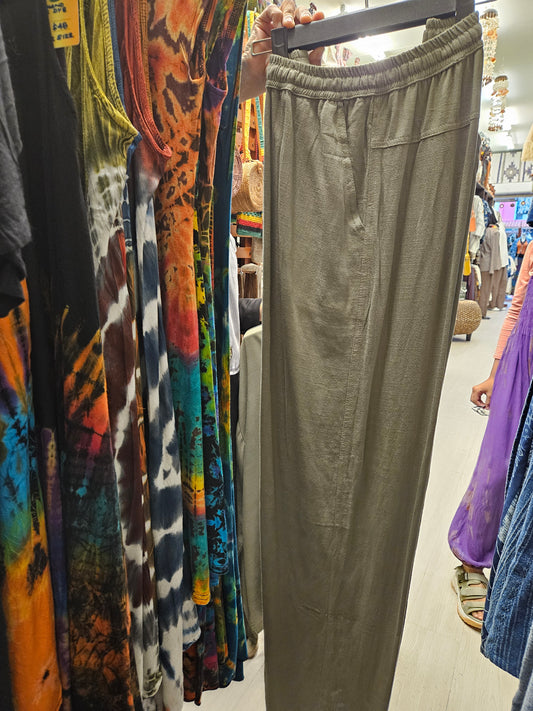 Linen Rayon Pants