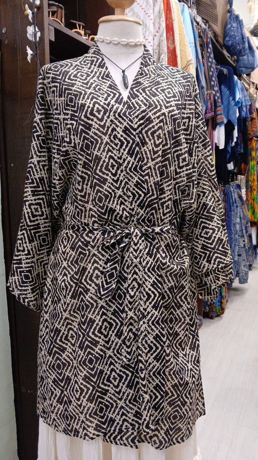 Printed Cardigan