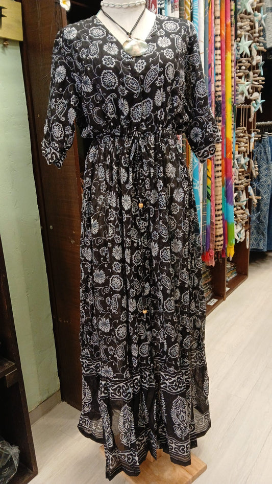 Tie Front Maxi Dress