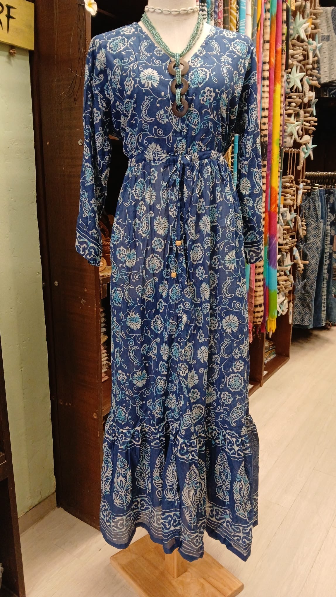 Tie Front Maxi Dress