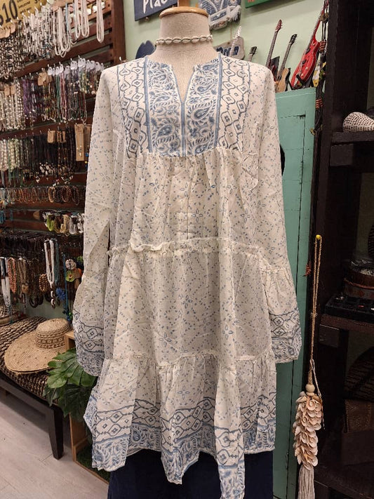 Hand Block Printed Blouse