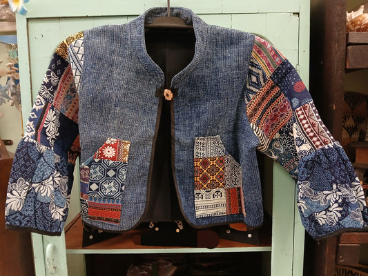 Patchwork coat
