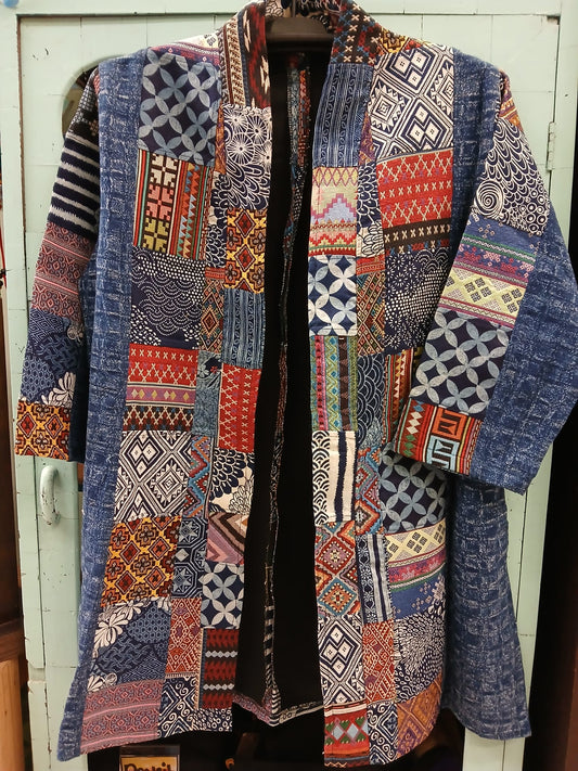 Patchwork blazer