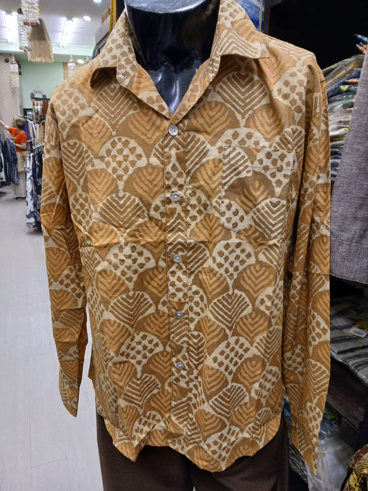 L/s collar shirt