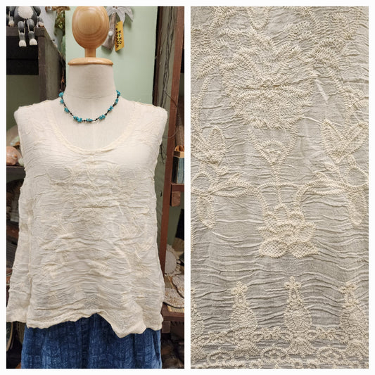 Embroidery top