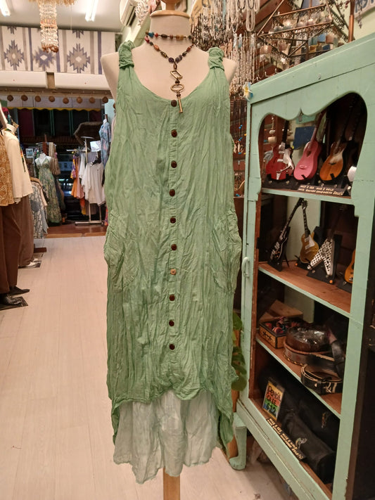 Sleeveless A line tunic