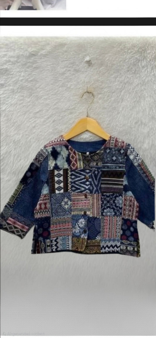 Patchwork Blouse
