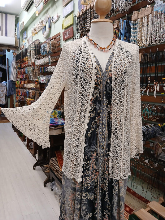 Netted Cardigan