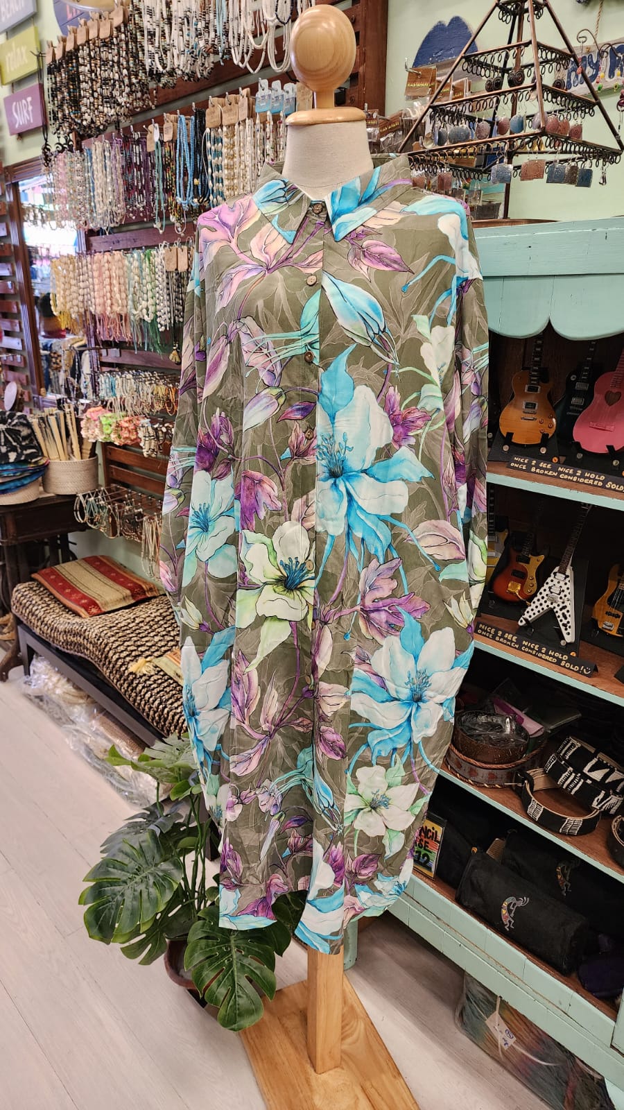 L/s midi tunic