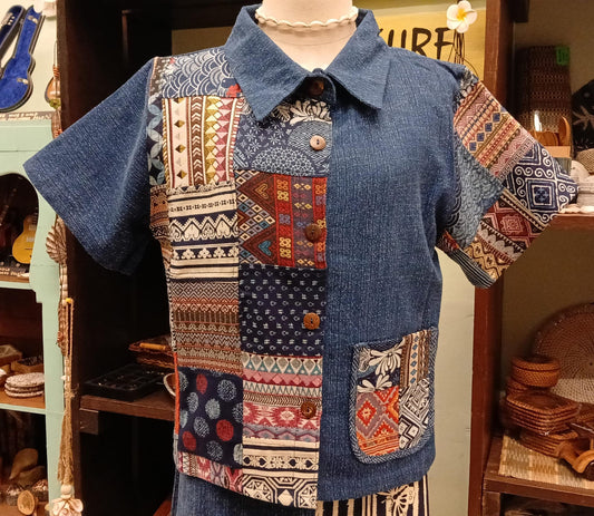 Patchwork Blouse