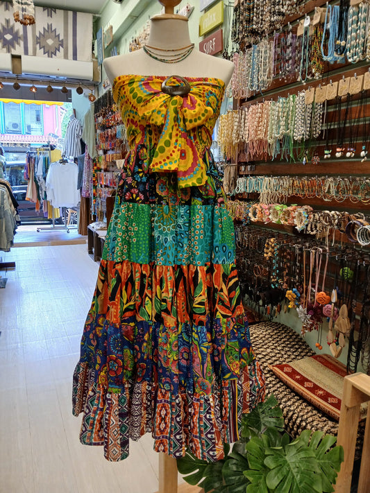 Tier dress skirt