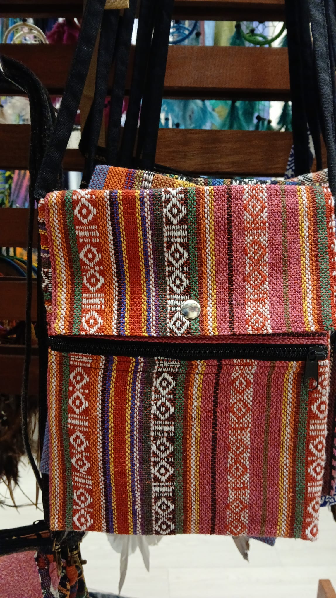 Flap sling bag