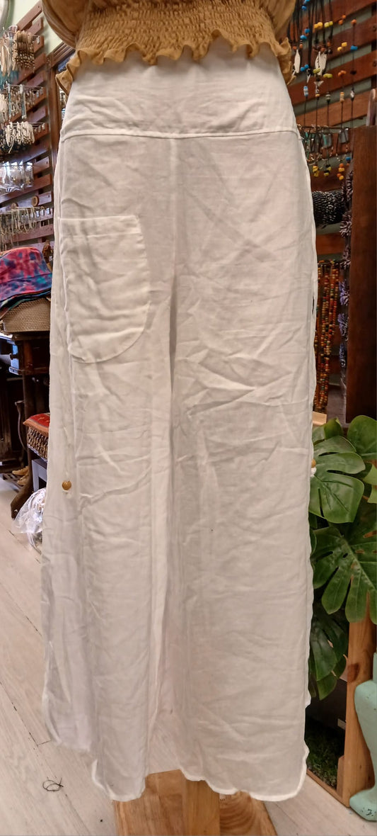 Wide leg pants