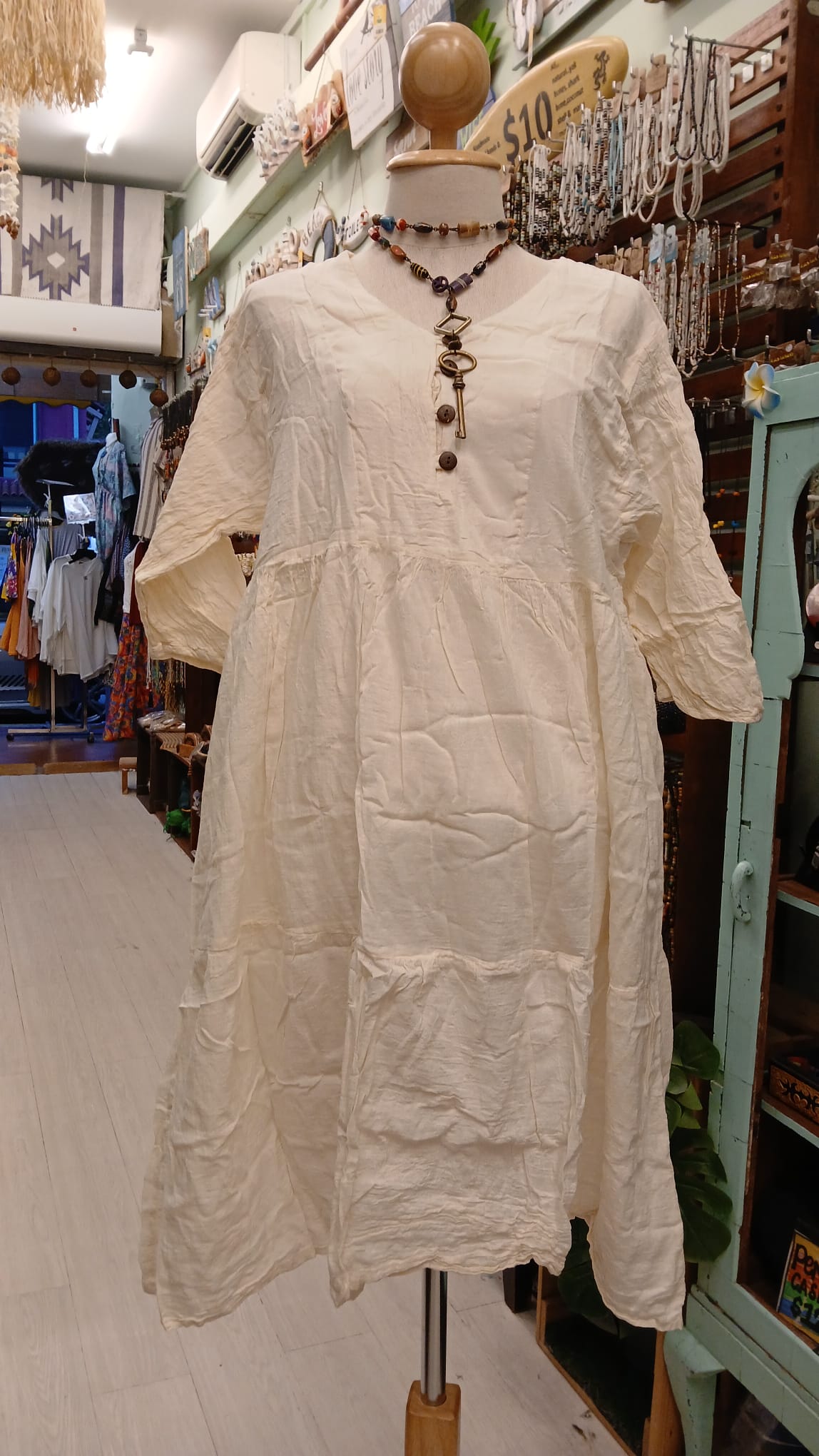 3/4 A line tunic