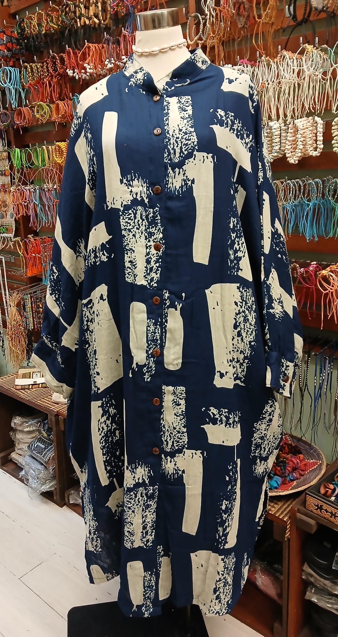 Kaftan butt down long